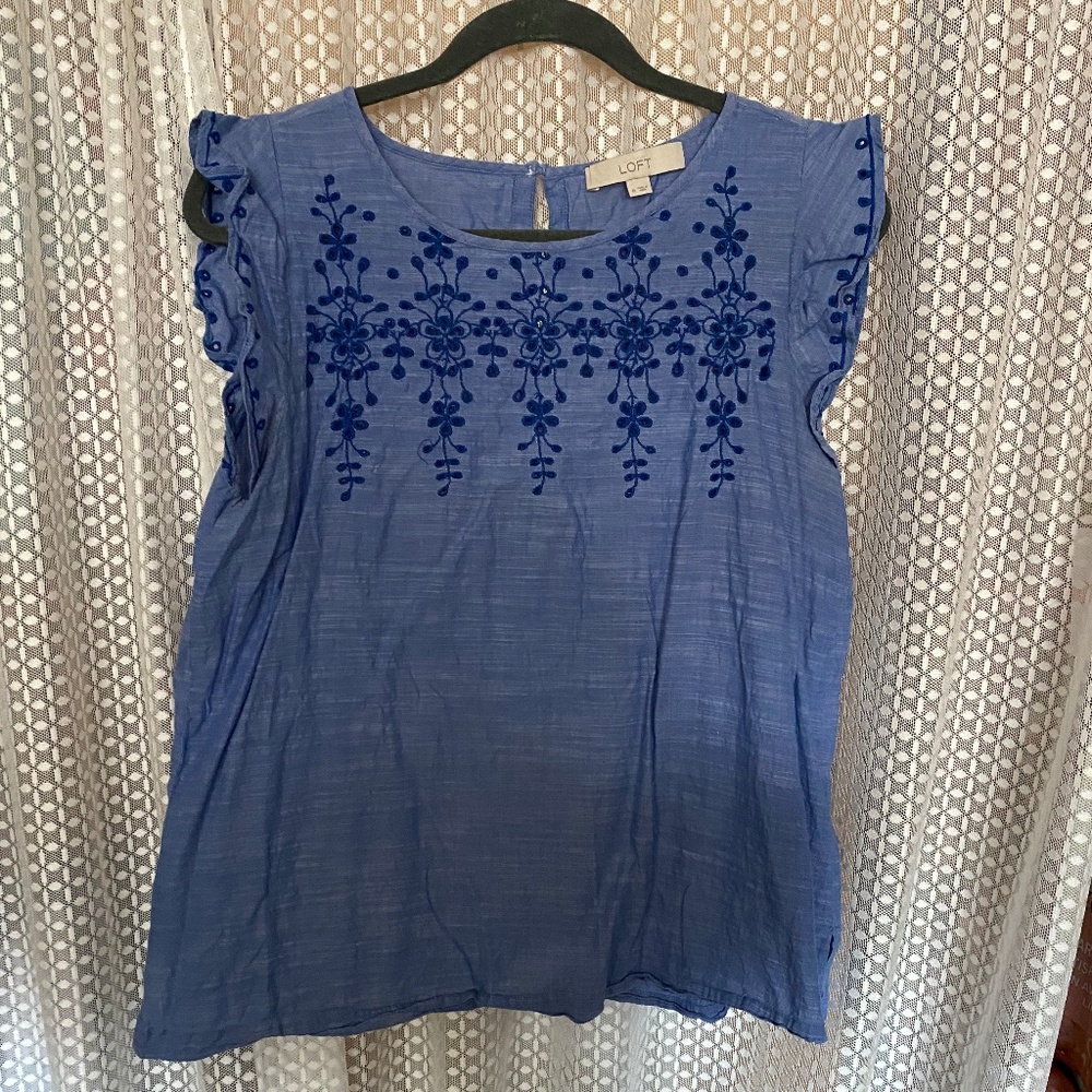 Loft Blouse Top